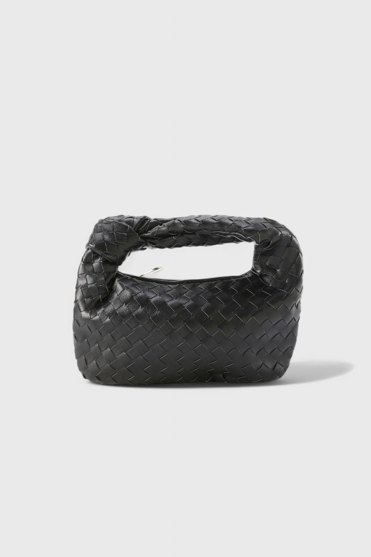 Borsa Sage Satchel Mini Intrecciata