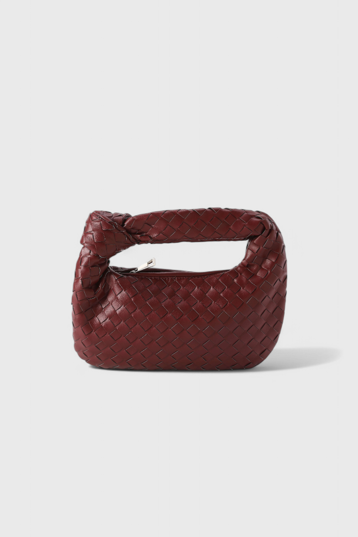 Borsa Sage Satchel Mini Intrecciata