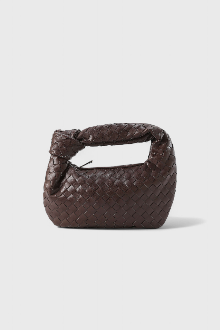 Borsa Sage Satchel Mini Intrecciata