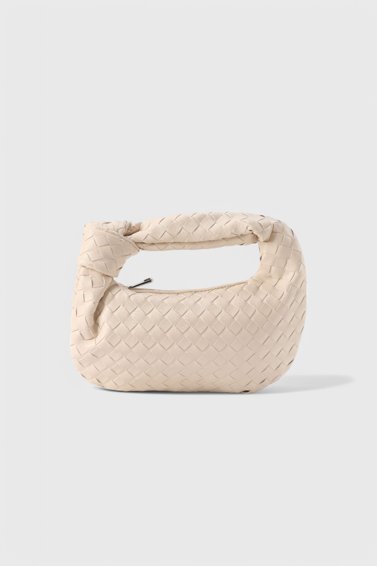 Borsa Sage Satchel Mini Intrecciata