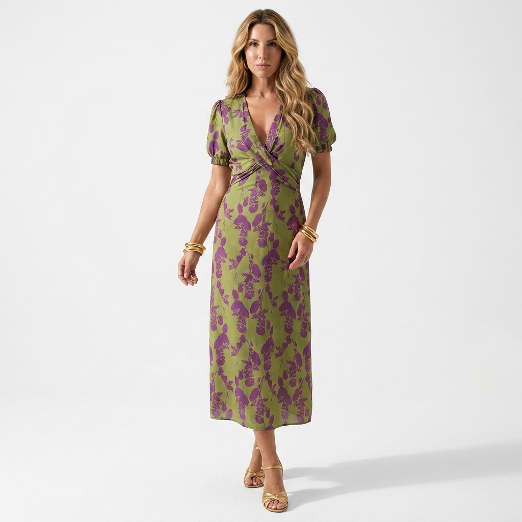 Lara - Vestito con fiori