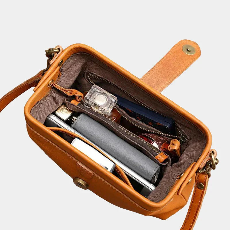 Ivy - Mini Borsa a Spalla in Pelle
